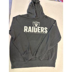 Las Vegas Raiders Nike Hookie Black And White Size Large